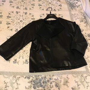 Talbots genuine leather lightweight jacket (10 P)